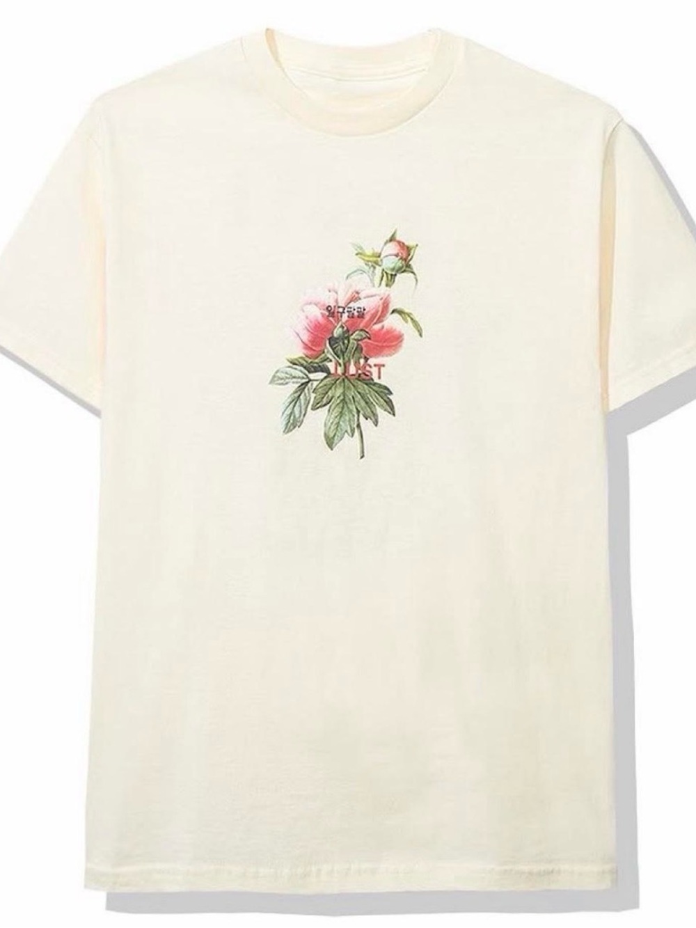 Anti Social Social Club Cream Lust Tee